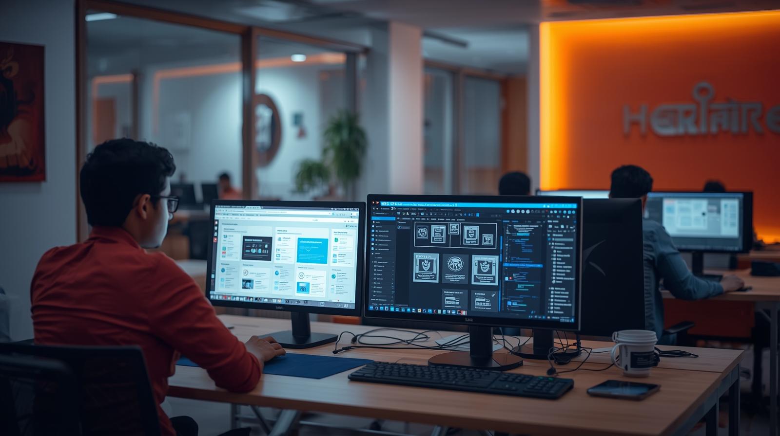 website design and development company in Vadodara creating responsive business websites